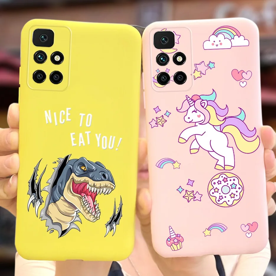 Чехол для Xiaomi Redmi 10 чехол с милым рисунком панды мягкий силиконовый телефона Redmi10