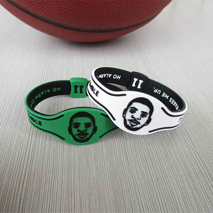 High Quality Basketball Sport Energy Silicone Bangle Bracelet Fans Souvenirs Wristband 19cm Wholesale | Спорт и развлечения