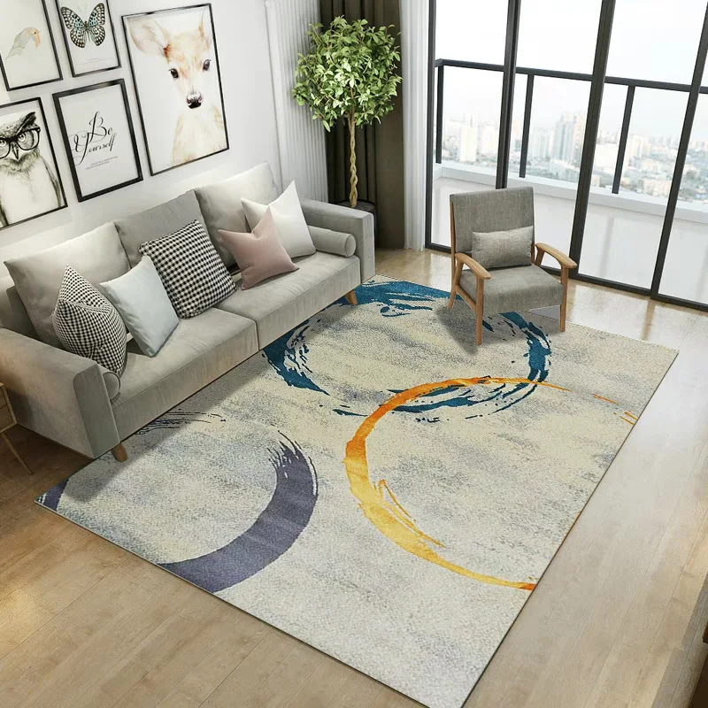 

Nordic Abstract 3D Carpets for Living Room Large Area Rugs Children Bedroom Carpet Non-slip Bathmat Modern Home Decor Mat Custom