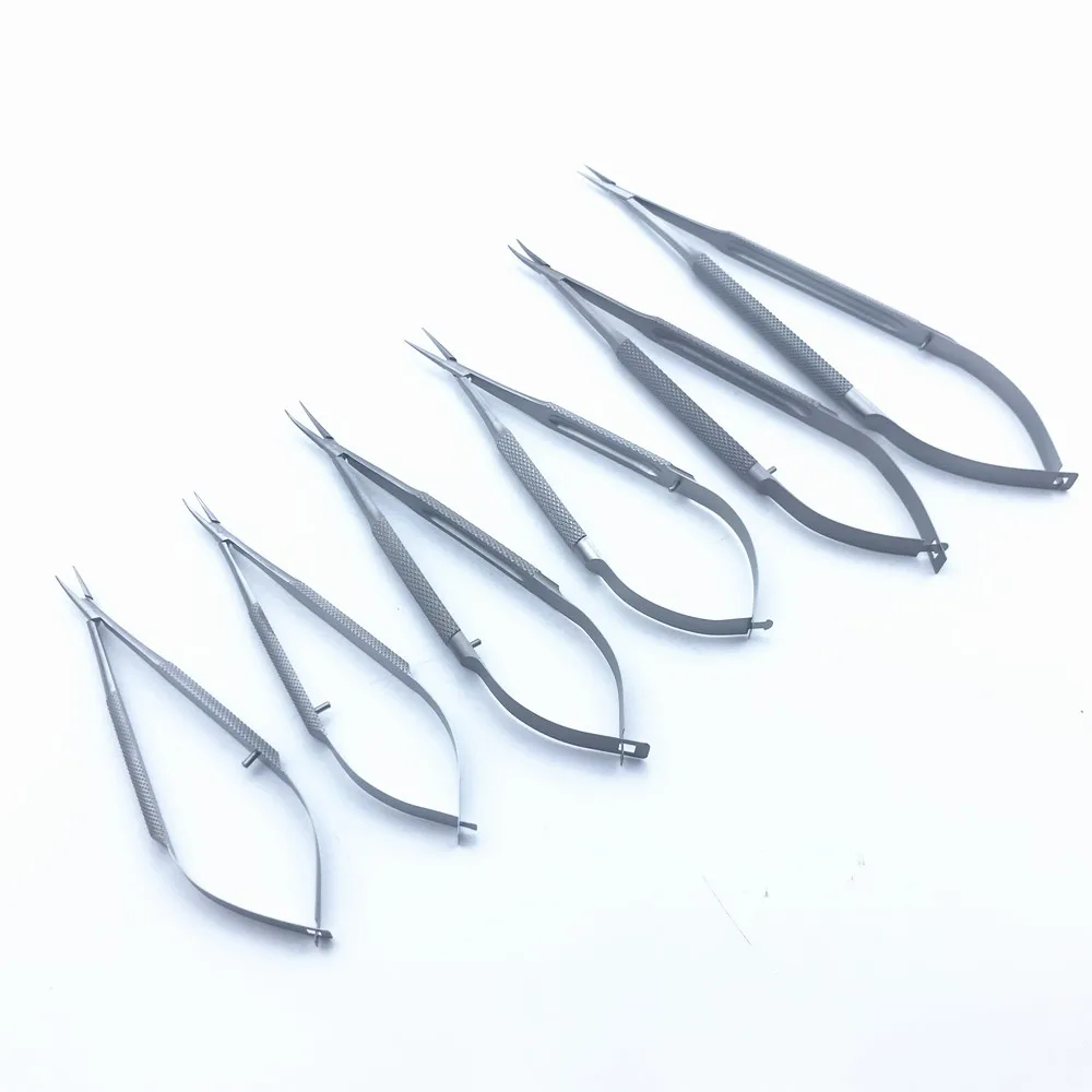 

1PCS Stainless steel Needle Holders ophthalmic microsurgical Veterinary Surgical Instruments Articulos Veterinarios