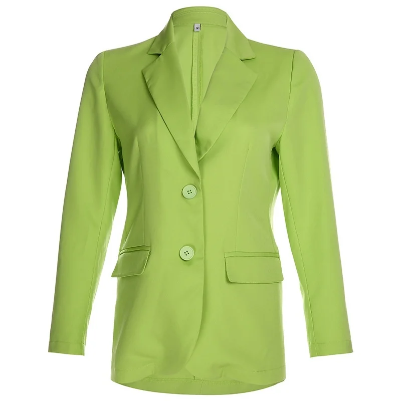 

Women Blazer fashion autumn long coat