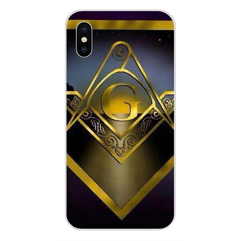 TPU Live Love Phone для Apple iPhone 4 4S 5 5C 5S SE 6 6S 7 8 Plus X XS Max XR Masonic Logo | Мобильные телефоны и