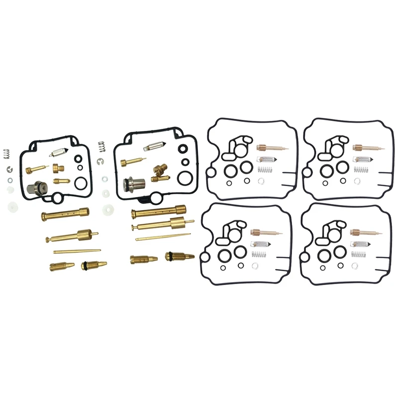

2 Pack Carburetor Carb Rebuild Repair Kit with Motorcycle Carburetor Repair Kit Floating Needle Mixture Screw