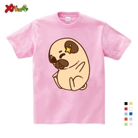 summer toddler kid baby girls t shirt pet dog sleeps print short sleeve yellow tshirt infant clothes summer clothes for kids