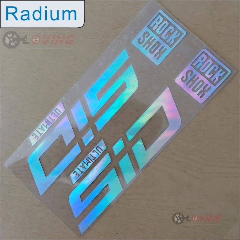 2021 Rockshox Sid Высокое качество водонепроницаемая Лидер продаж наклейка на переднюю
