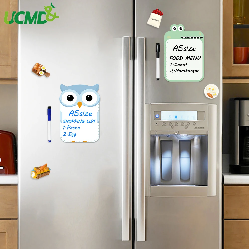 Животные Сова письмо доска для рисования сообщения игрушки магниты досок