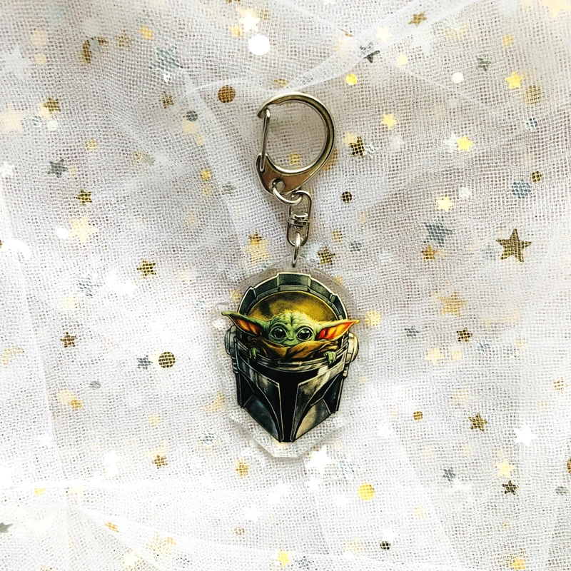 Songda фильм мандалорский детский брелок в виде Йоды милый йода мандо анимация