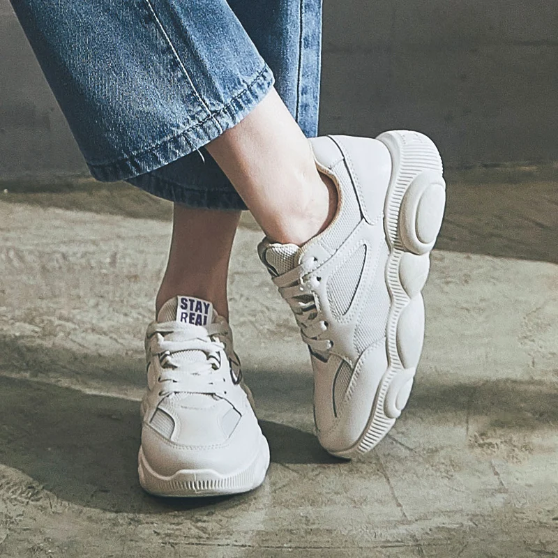 Женская обувь для бега похудения прогулок спорта улицы сетка лайкра значок