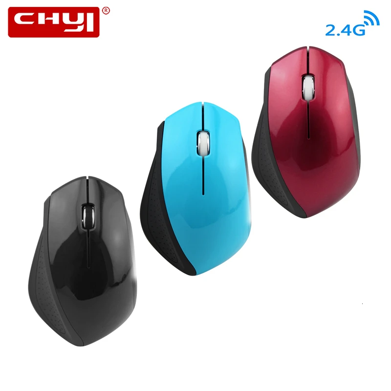 CHYI Беспроводная оптическая эргономичная Usb компьютерная мышь Портативный мини