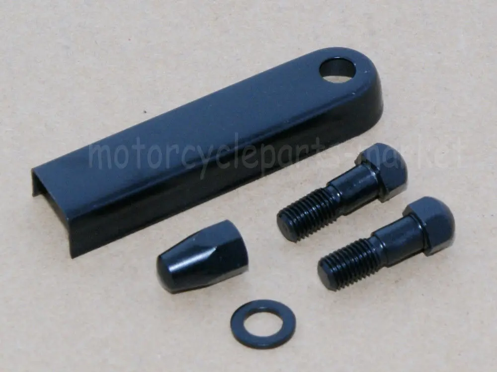 Черная Рычажная передача переключения передач для мотоцикла крепежный