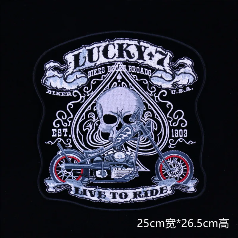 3 шт. мотоциклетная индивидуальная Аппликация одежда вышивка наклейка Железный