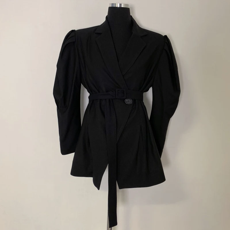 Mozuleva Весенняя рабочая одежда клетчатые женские блейзеры на одной пуговице с