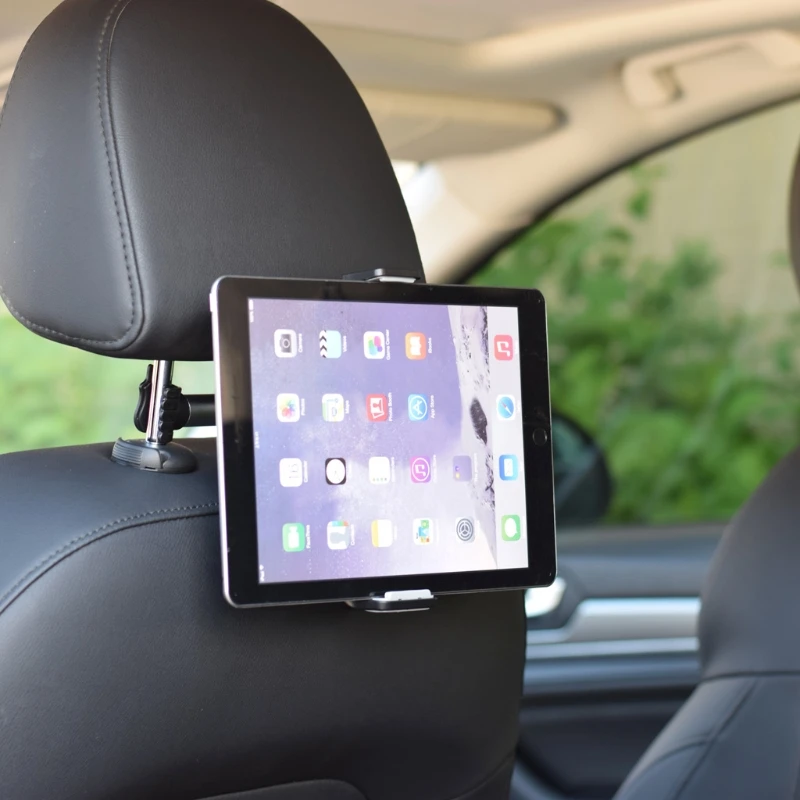 

Universal Alloy Car Back Seat 4-11 inch Smart Phone Tablet Holder Bracket Mount