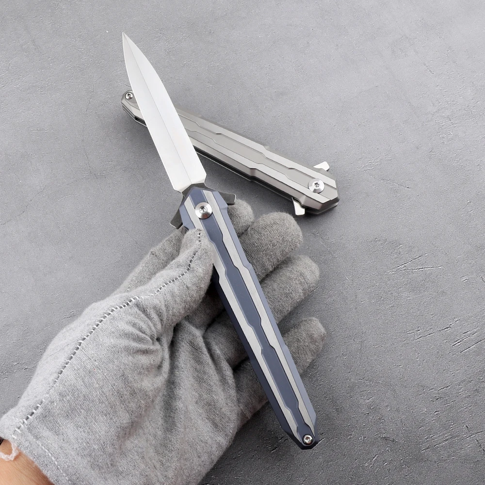 Новый маленький меч для улицы лезвие M390 TC4 титановая ручка Тактический