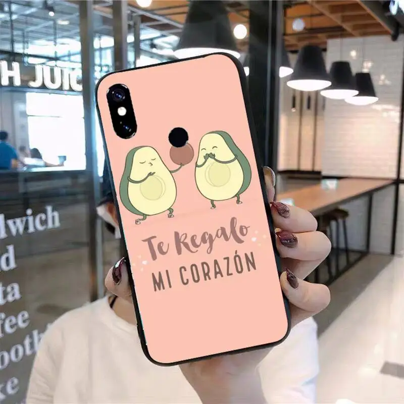 

avocado aesthetic cute fashion Phone Case For Xiaomi Redmi 7 8 9t 9se k20 mi8 max3 lite 9 note 9s 10 pro