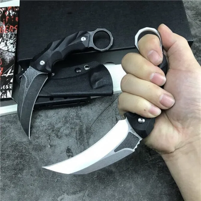 керамбит Karambit CS GO счетчик удар Открытый самообороны тактический боевой нож