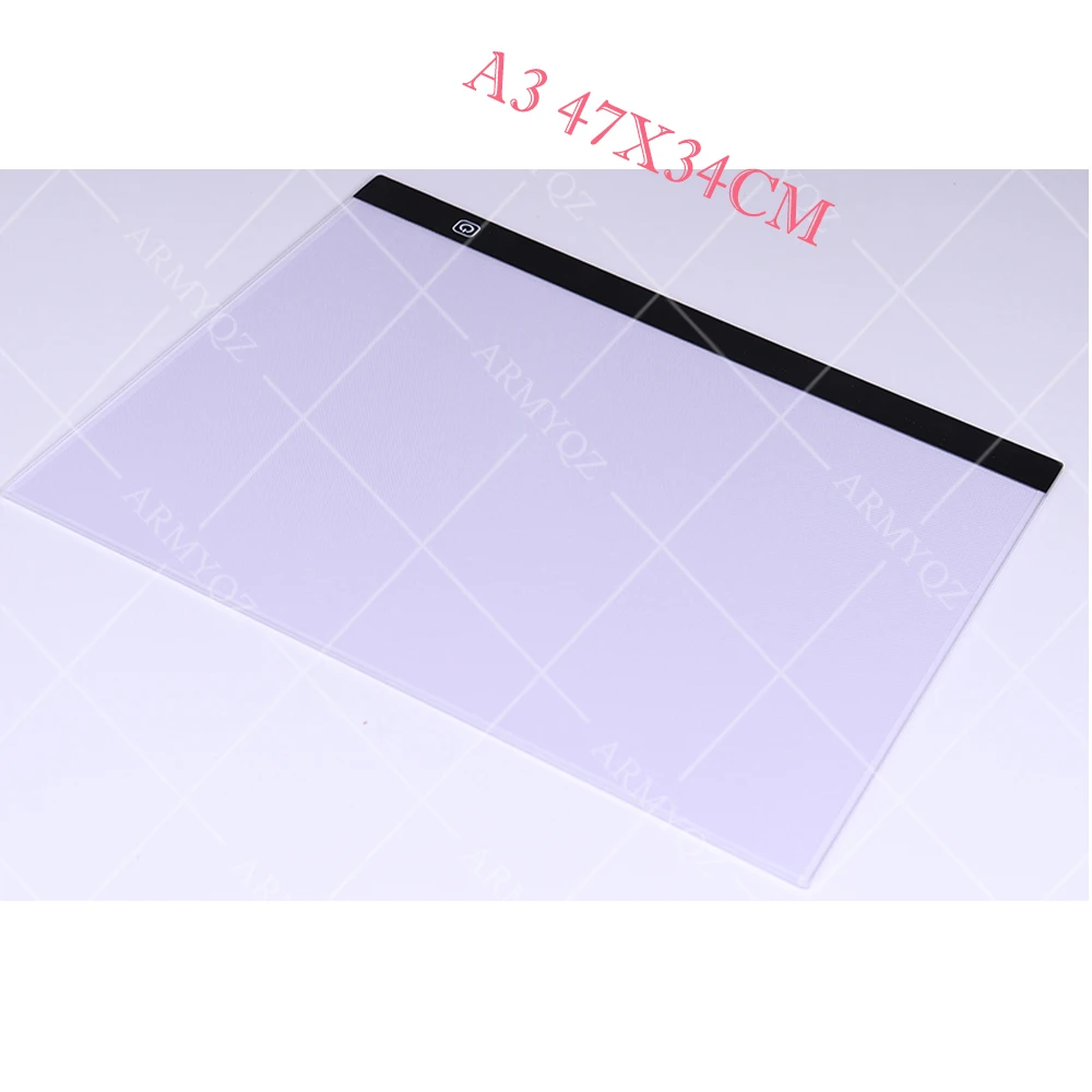 Ультратонкий Светодиодный светильник A3 коврик для художника коробка стол