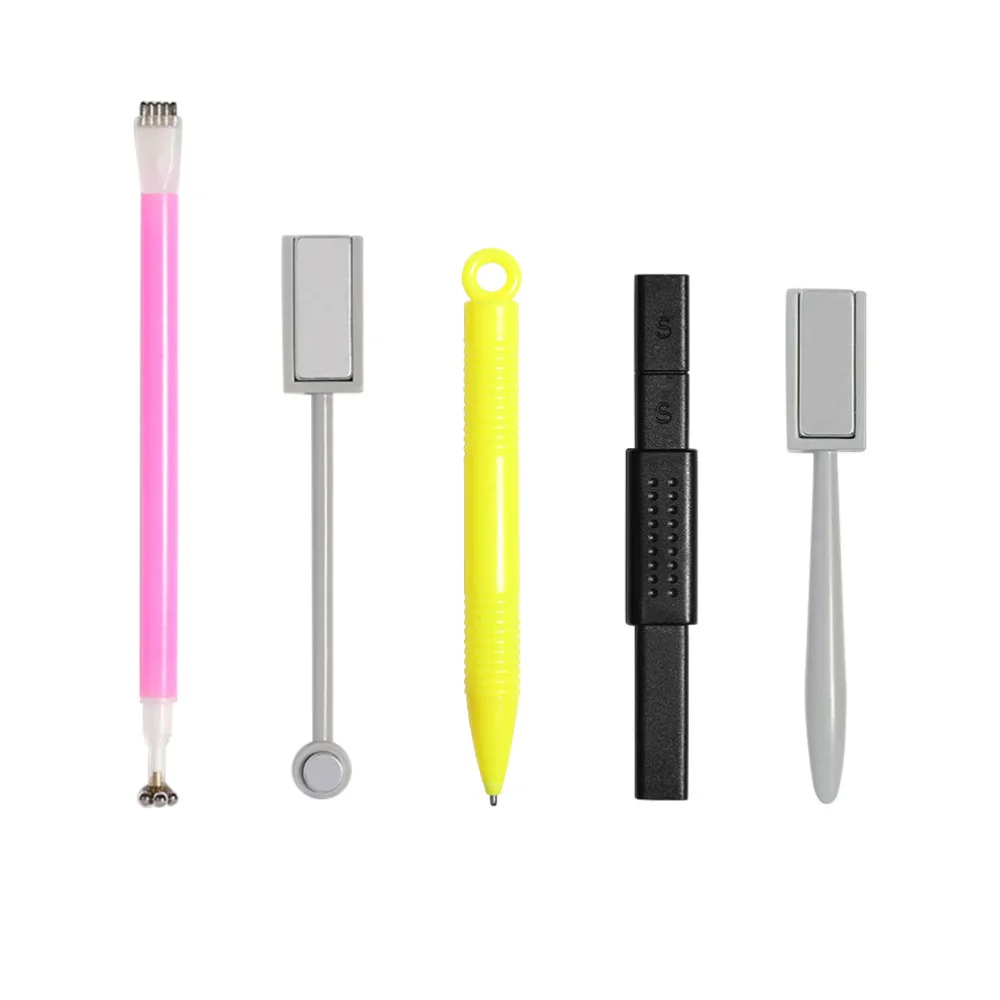 Магнитная ручка кошачий глаз с двумя головками 1 набор 5 шт. волшебная доска