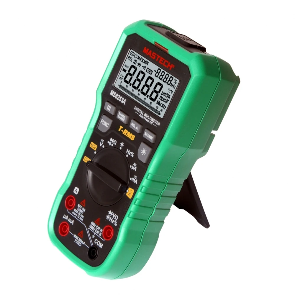 Multimeter Mastech MS8253A Tester Voltmeter ammeter measuring instruments electrician tools Multimeters Electrical Measurement Analysis |