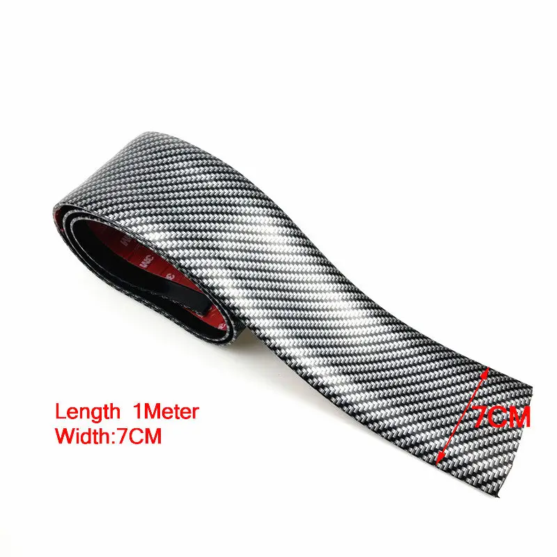 7cm 1Meter Порога багажник протектор для губ наклейки для HAVAL H1 H2 H3 H5 H6 H7 H8 H9 M4 M6 Concept B купе F7x SC C30 C50 - Название цвета: 7cm 1Meter