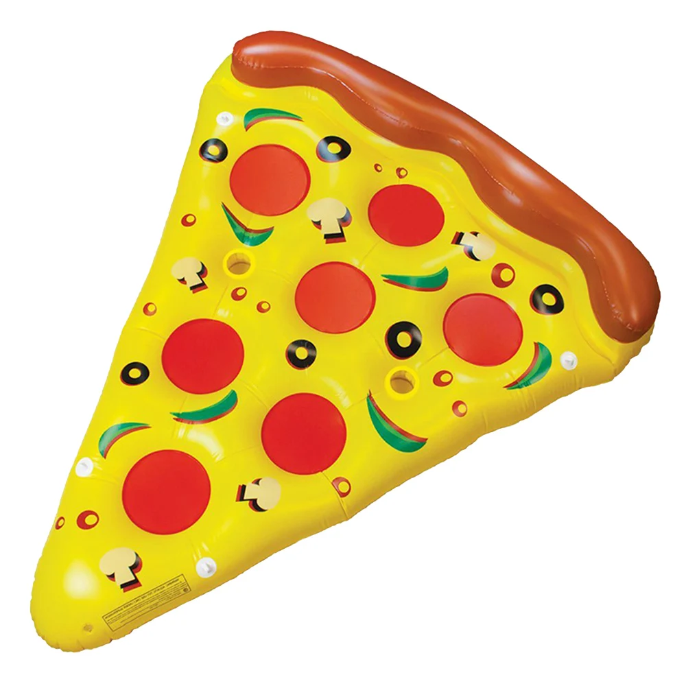 Надувное кольцо для плавания гигантский бассейн пиццы поплавок бассейна