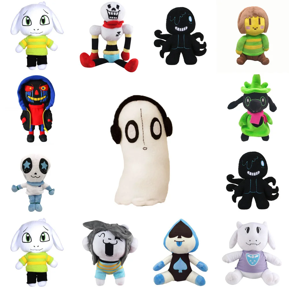 Undertale Plush Toy Anime Doll Sans Toriel Animal Soft Stuffed Children Best Birthday Gifts | Игрушки и хобби