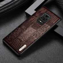 Genuine Leather Case for Redmi Note 10 Pro 10S Note 8 9 Pro 9T Splice Cover For Xiaomi Poco X3 Pro F3 M3 Mi 11T 11 10 Ultra 10T