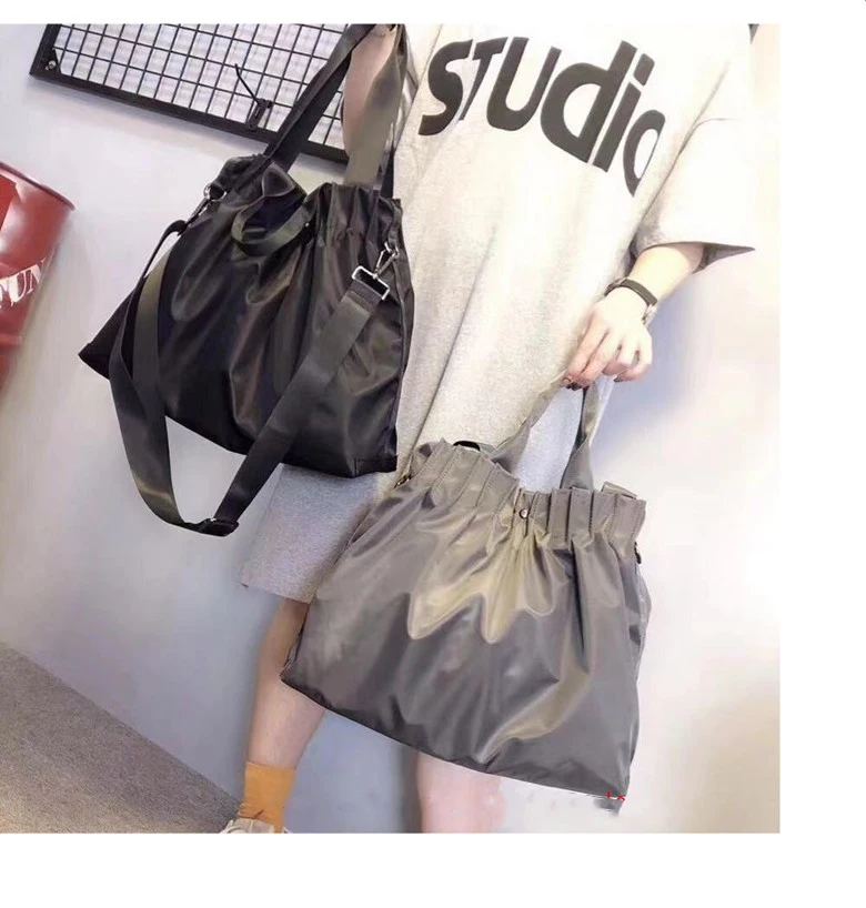 Женская сумка на шнурке дизайнерская плиссированная через плечо с пряжкой