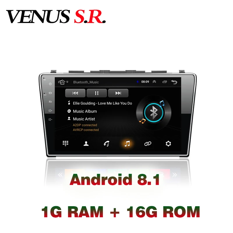 Автомобильный dvd-проигрыватель VenusSR Android 8 1 2.5D для Honda CRV 2006-2011 мультимедийное