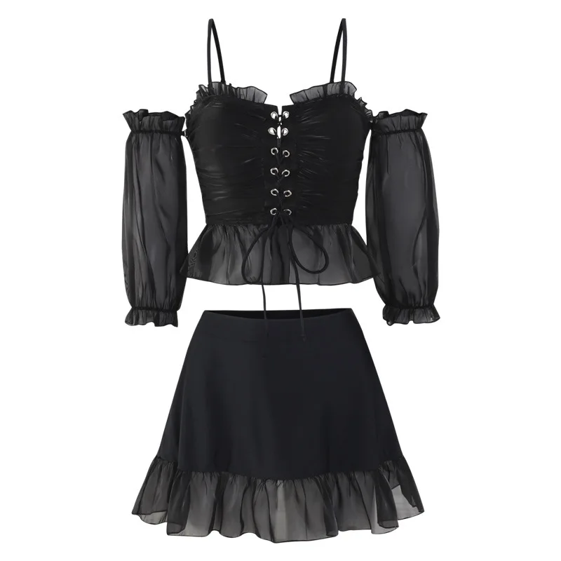 

Swimsuit Women 2021 Swim Suit Swimwear May Female Beach Plus Size Girl New Sexy Skirt Split Cover Hot Print Polyester Sierra