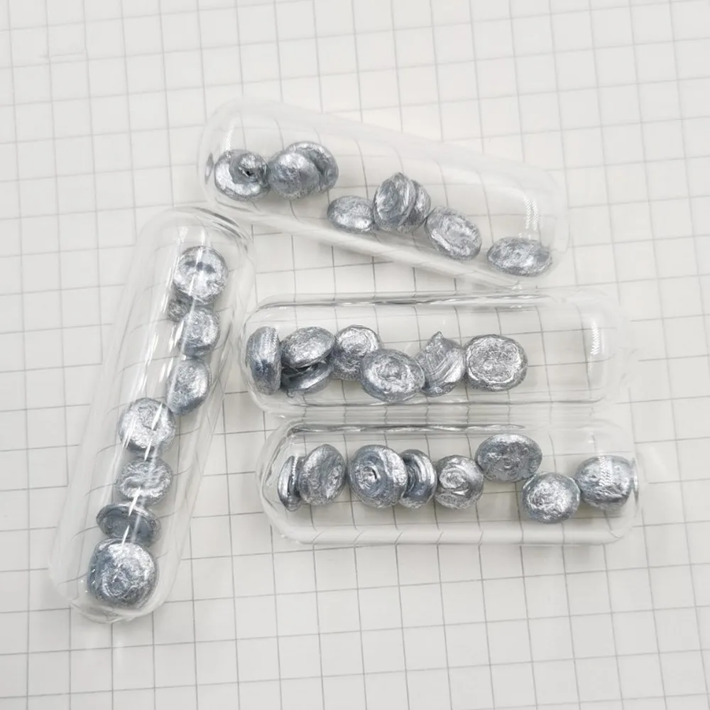 Стеклянная запечатывающая цинковая частица высокой чистоты научный эксперимент