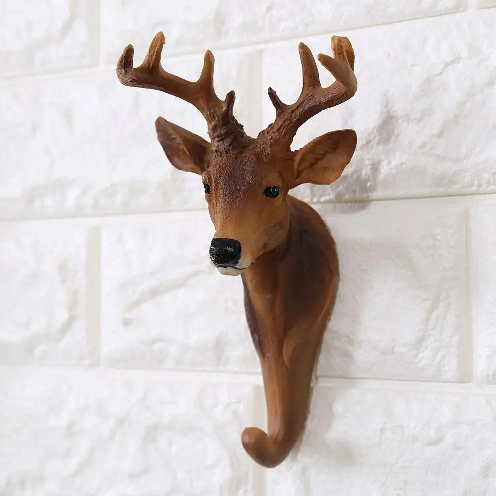 Лидер продаж прочный настенный крючок со слоном жирафом головой зебры вешалка