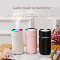 eloole 320ml mini air humidifer aroma essential oil diffuser with romantic lamp usb mist maker aromatherapy humidifiers for home