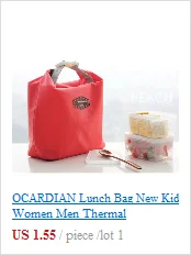 OCARDIAN сумка для обеда, Термосумка caixa termica, мультяшная Изолированная, крутая, водонепроницаемая, для пикника, коробка для хранения, переносная сумка G0808#10