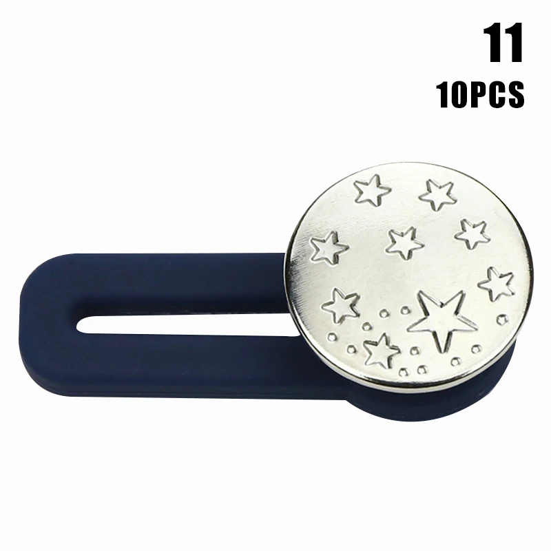 10 шт. джинсы Выдвижная Кнопка регулируемая съемная удлиненная кнопка для одежды |