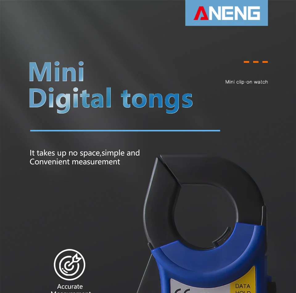 ANENG KT87N AC DC токовые клещи Электрический тестер 600 в true rms мультиметр зажим pinza amperimetrica megger Вольт тестер