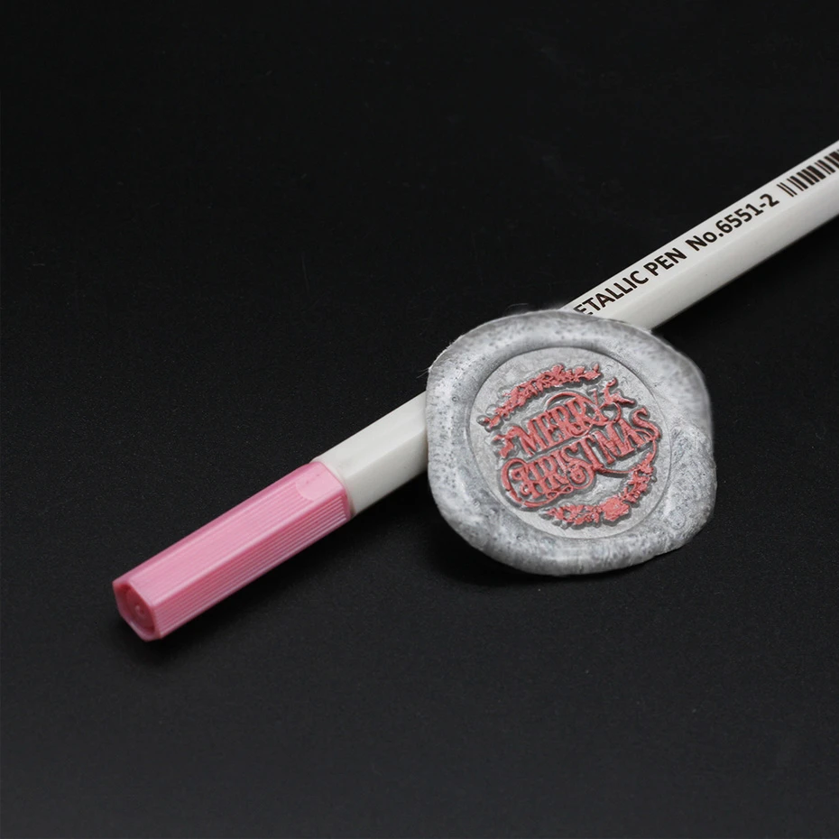 Pink pen Новое металлическое уплотнение многоузорное металлическое уплотнение портретное восковое уплотнение Древний цветок украшение для свадебного приглашения конверт украшение уплотнение - Цвет: Pink pen