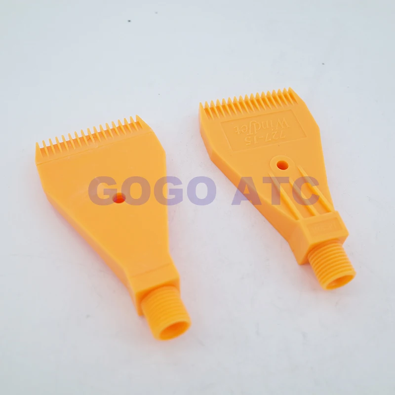 Насадка-гребень для ножа из АБС-пластика насадка типа F волос 1/4 одно два три