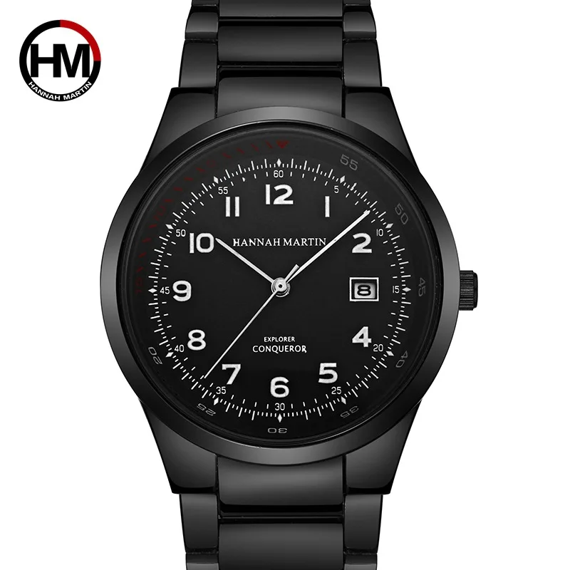 Anke Store новые мужские кварцевые часы модные деловые Спортивные Повседневные с