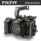 TILTA TA-T01-B BMPCC 4K 6K Основной комплект для камеры BlackMagic Верхняя ручка Боковая ручка тактический