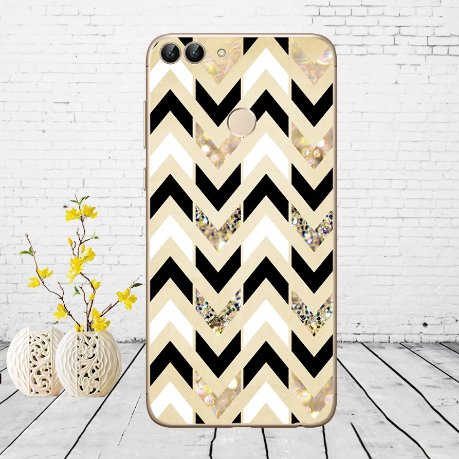 H56 Huawei P Smart Case TPU Мягкий силиконовый прозрачный чехол для телефона huawei P Smart Cover FIG-LX1 Enjoy 7S Чехол - Цвет: H56