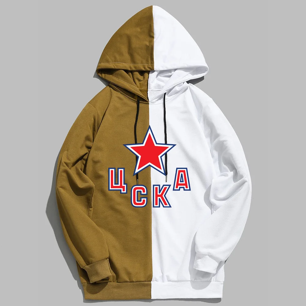 2020 Мужской и Женский пуловер с принтом чемпионов ЦСКА Харадзюку тонкие толстовки