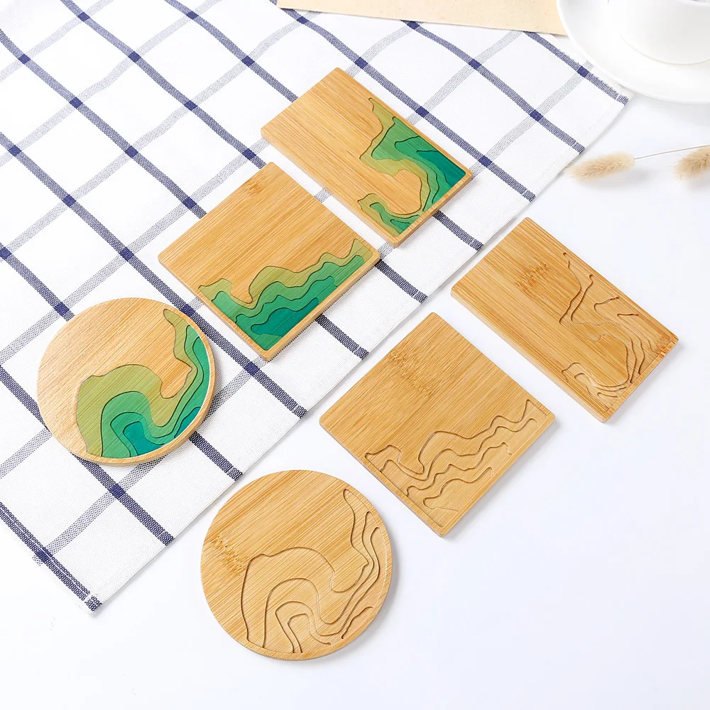 Форма для деревянной посуды форма пляжного островка тарелки берега моря поднос