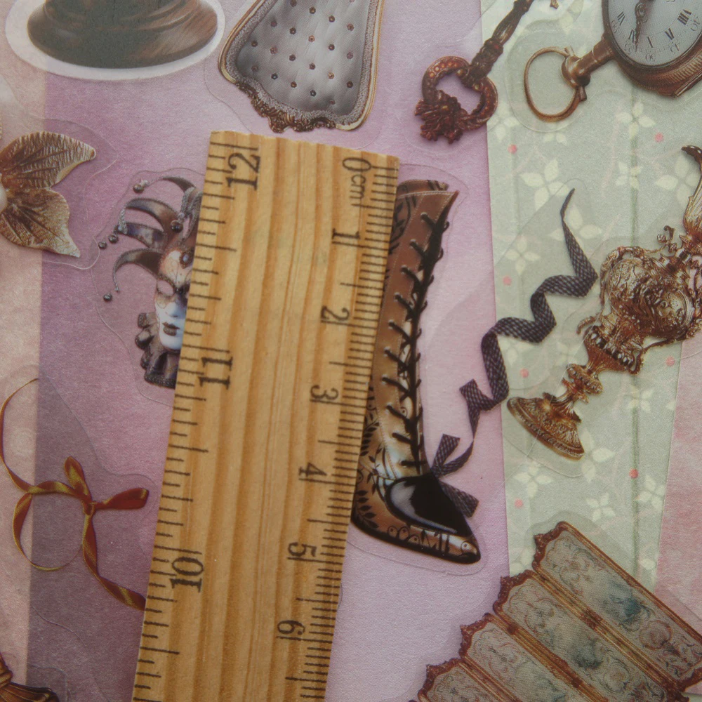 Наклейки из ПВХ 58 листов 10 шт./партия для оформления фона оперного театра 19 века