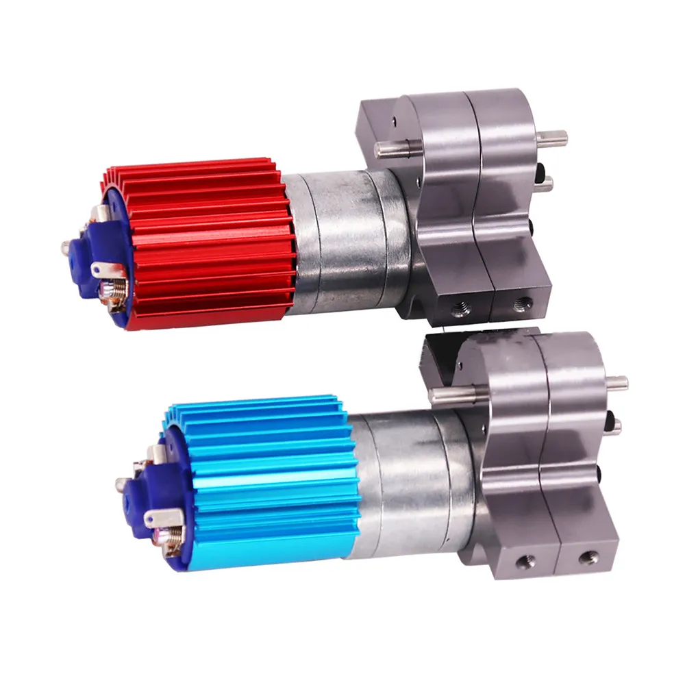 

Новинка, металлическая коробка передач 370, аксессуары для щеточного двигателя, редуктор для моделей автомобилей WPL 1663 RC