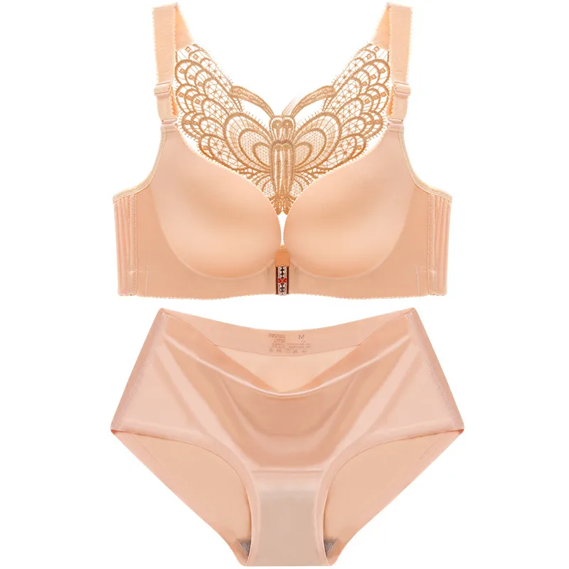 Бюстгальтер с пуговицами спереди и застежкой на пуговицы большой размер |