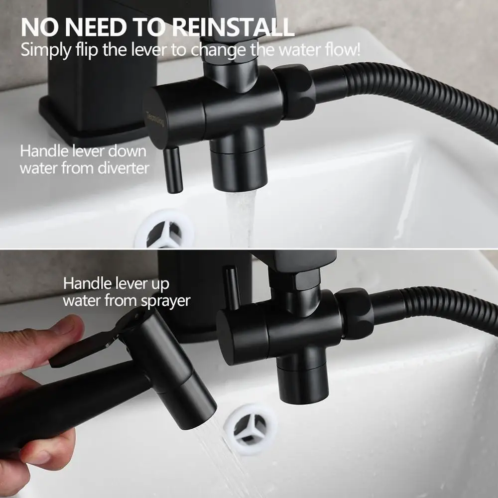 brass sink diverter faucet splitter for kitchen or bathroomfaucet adapter 3 way valvesink faucet replacement part m22 x m24 free global shipping
