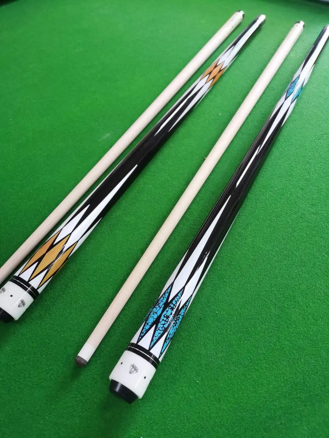 2 шт. Канада Кленовый флэш накопитель Алмазный бильярдный кий|Кии для снукера и