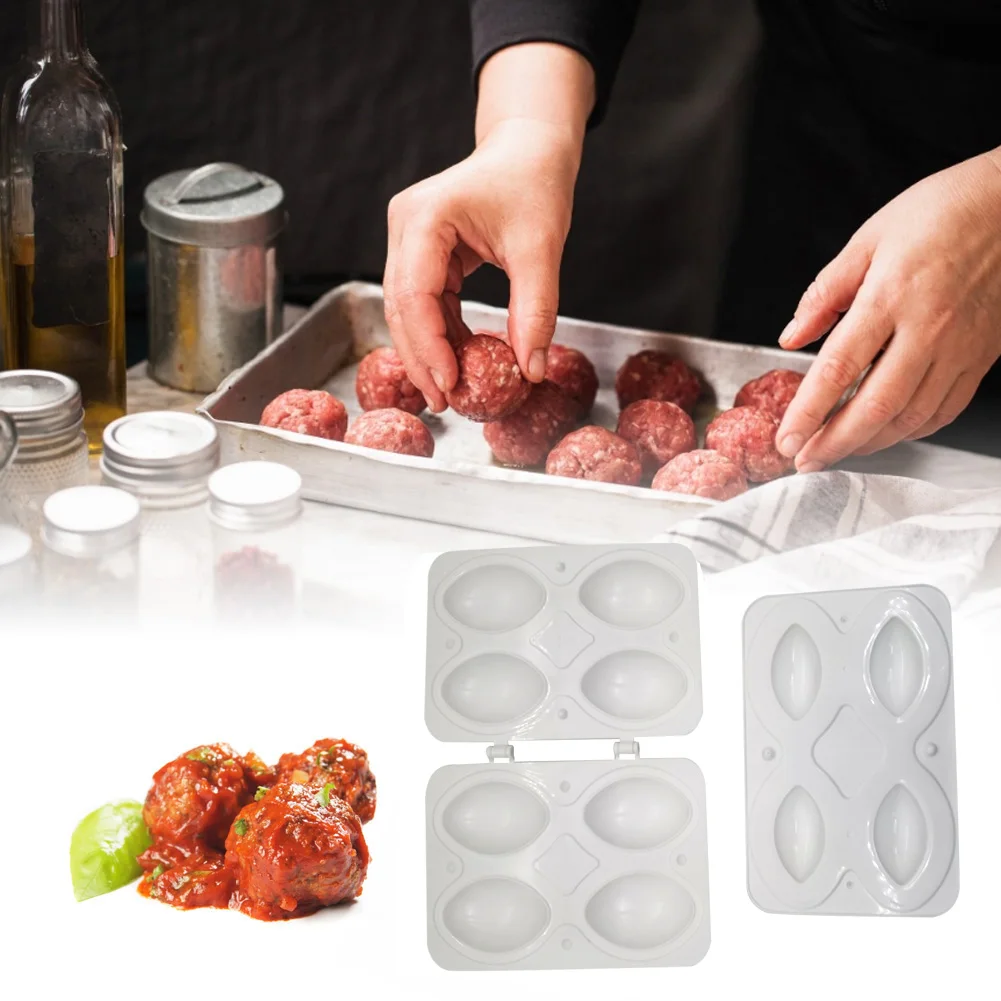 

Пластиковая ручная форма для мясного рулета ручной работы, устройство для приготовления фрикаделек, кухонный помощник