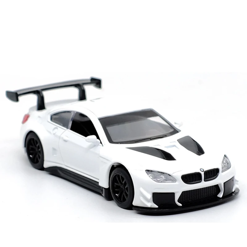 Модель литая автомобиля Caipo M6 GT3 из сплава игрушечный автомобиль с откидной